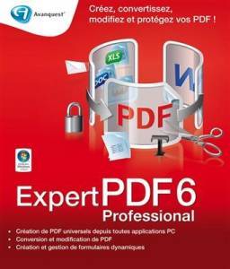Logiciel PDF : Expert PDF 6 Professional
