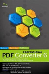 Logiciel cr�ation convertion PDF : PDF Converter Professional 6